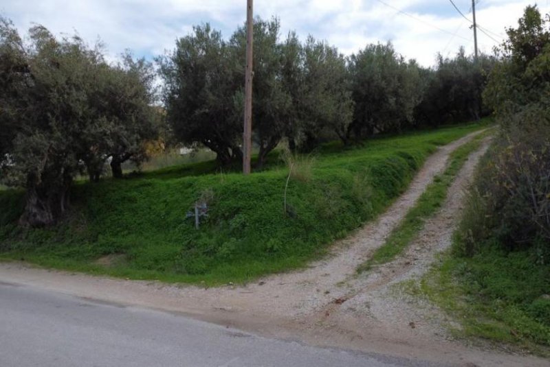 Kalyves Kreta, Kalyves: Grundstück mit bezauberndem Meerblick zu verkaufen, nur wenige Schritte vom Strand entfernt Grundstück kaufen